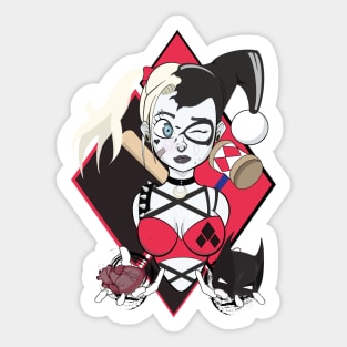 quinn girl Sticker